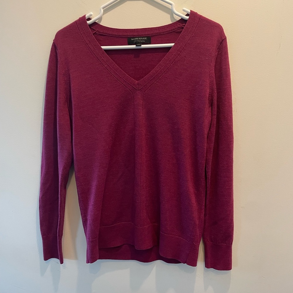 Banana Republic merino wool lightweight Spring sweater